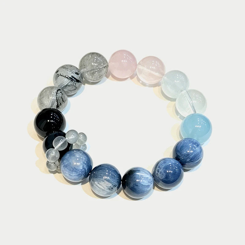 Gelang Kristal Campuran 10-12mm